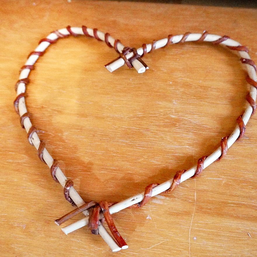 Weidenherzen Kirchenschmuck 02