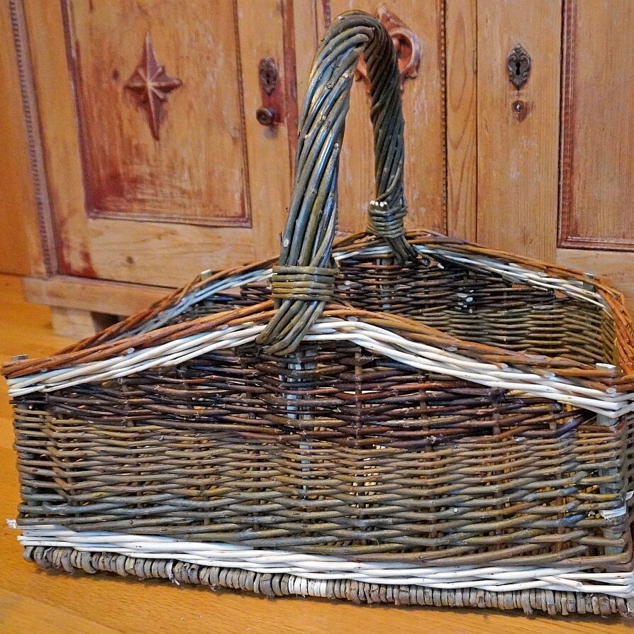 Rechteckiger Holzkorb 40x50 01