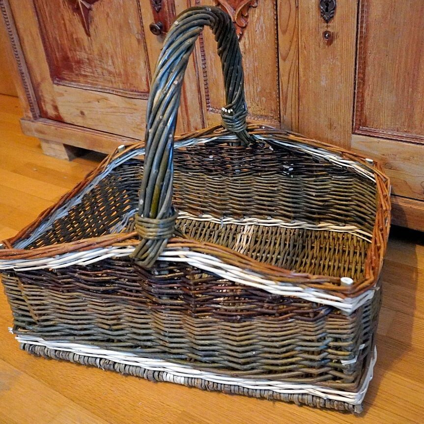 Rechteckiger Holzkorb 40x50 02