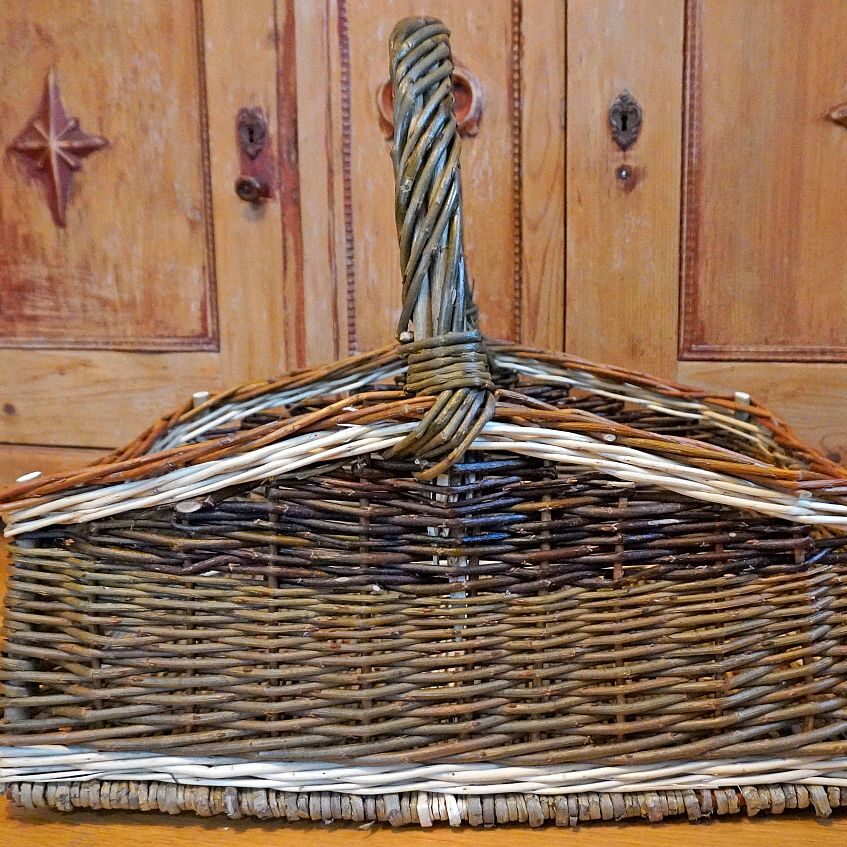 Rechteckiger Holzkorb 40x50 08