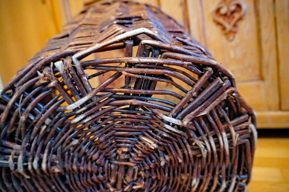 Reparatur Grosser Holzkorb 03