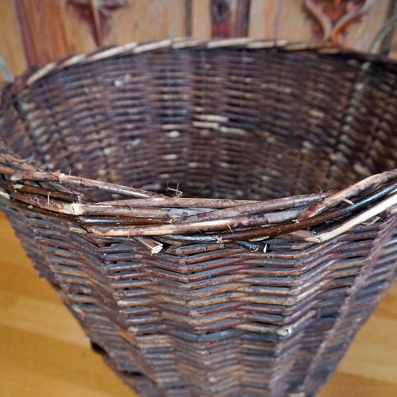 Reparatur Grosser Holzkorb 04