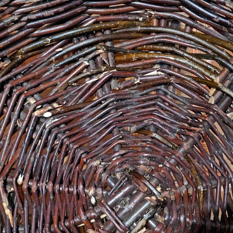 Reparatur Grosser Holzkorb 06