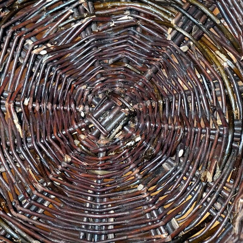 Reparatur Grosser Holzkorb 07