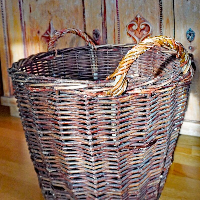 Reparatur Grosser Holzkorb 08