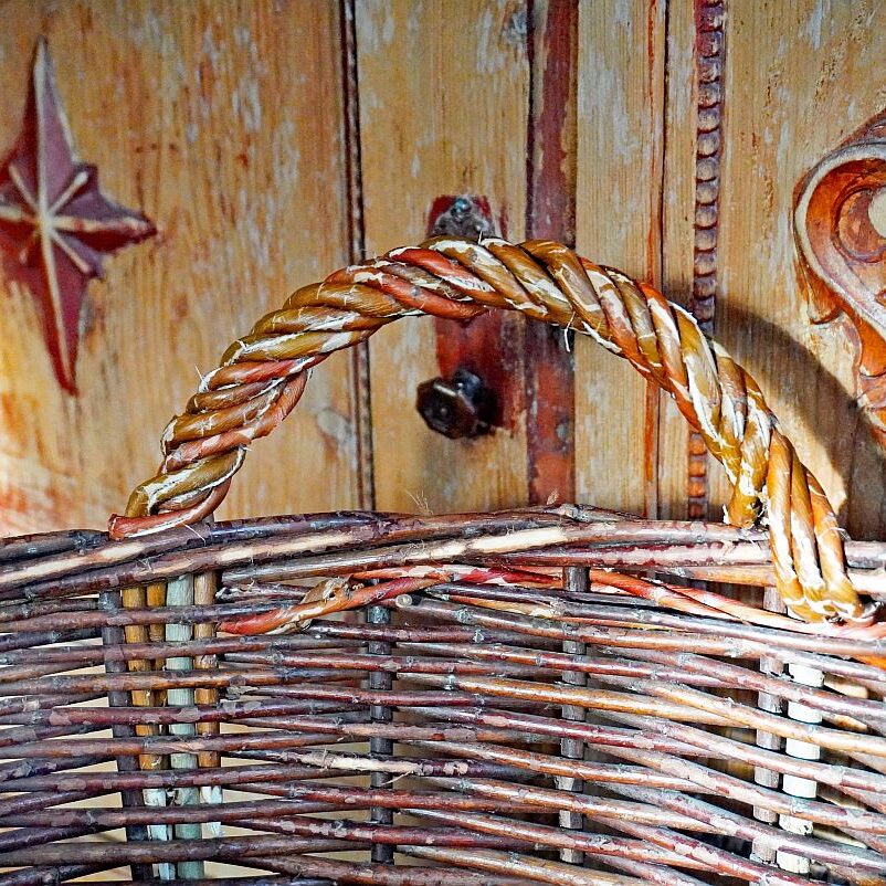 Reparatur Grosser Holzkorb 09