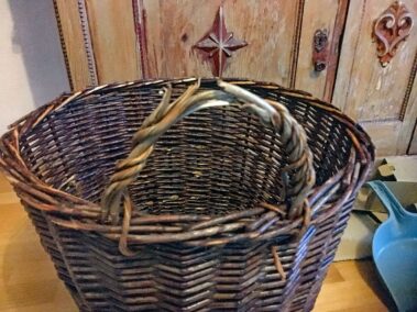 Reparatur Grosser Holzkorb 11