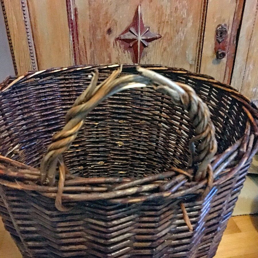 Reparatur Grosser Holzkorb 11