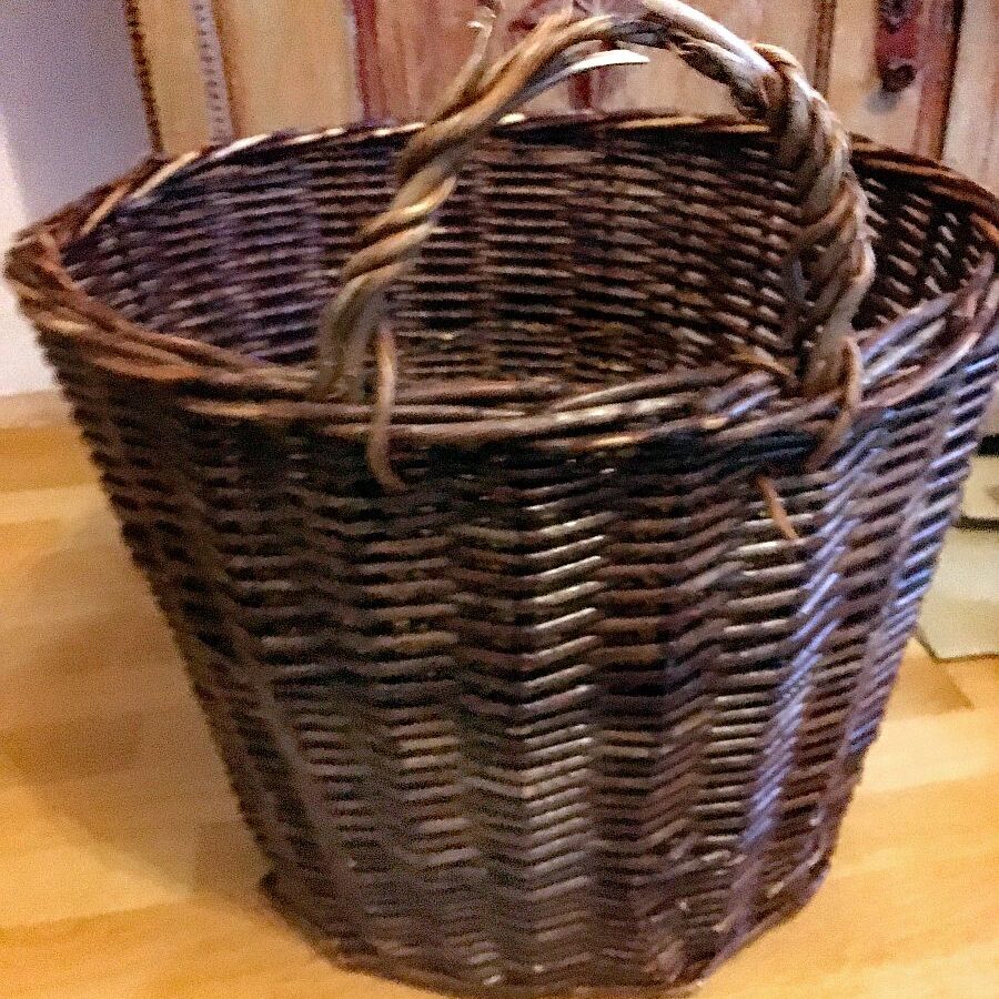 Reparatur Grosser Holzkorb 12