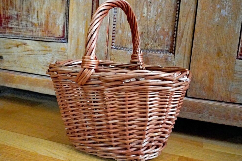 Kleines ovales Kinderkörbchen 1