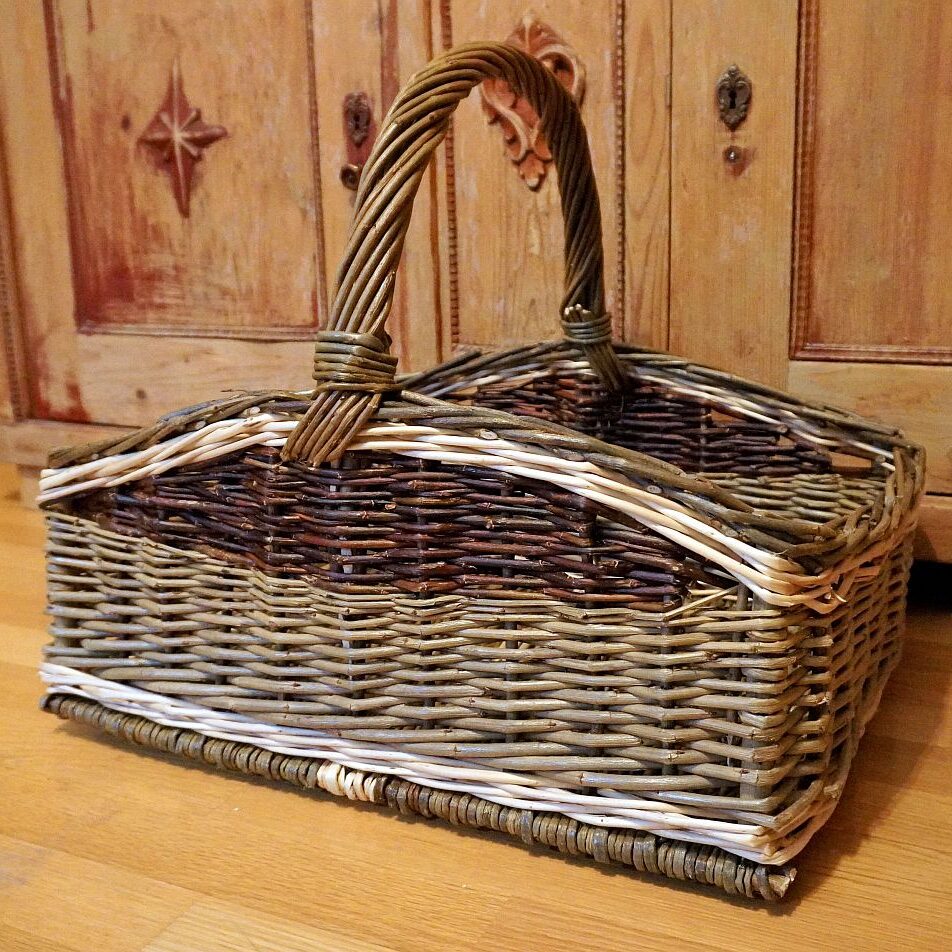 Zweiter rechteckiger Holzkorb 3