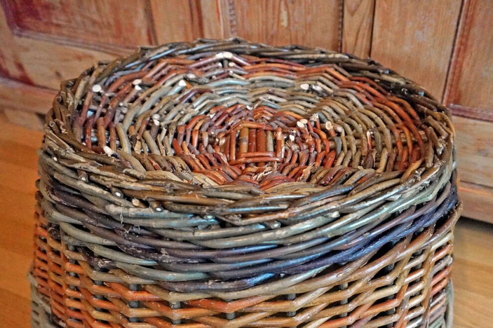 Aufgesteckter Korbfuss 2