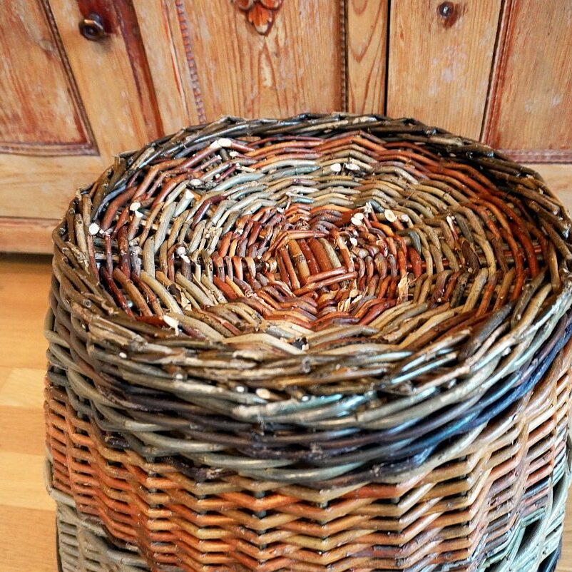 Aufgesteckter Korbfuss 3