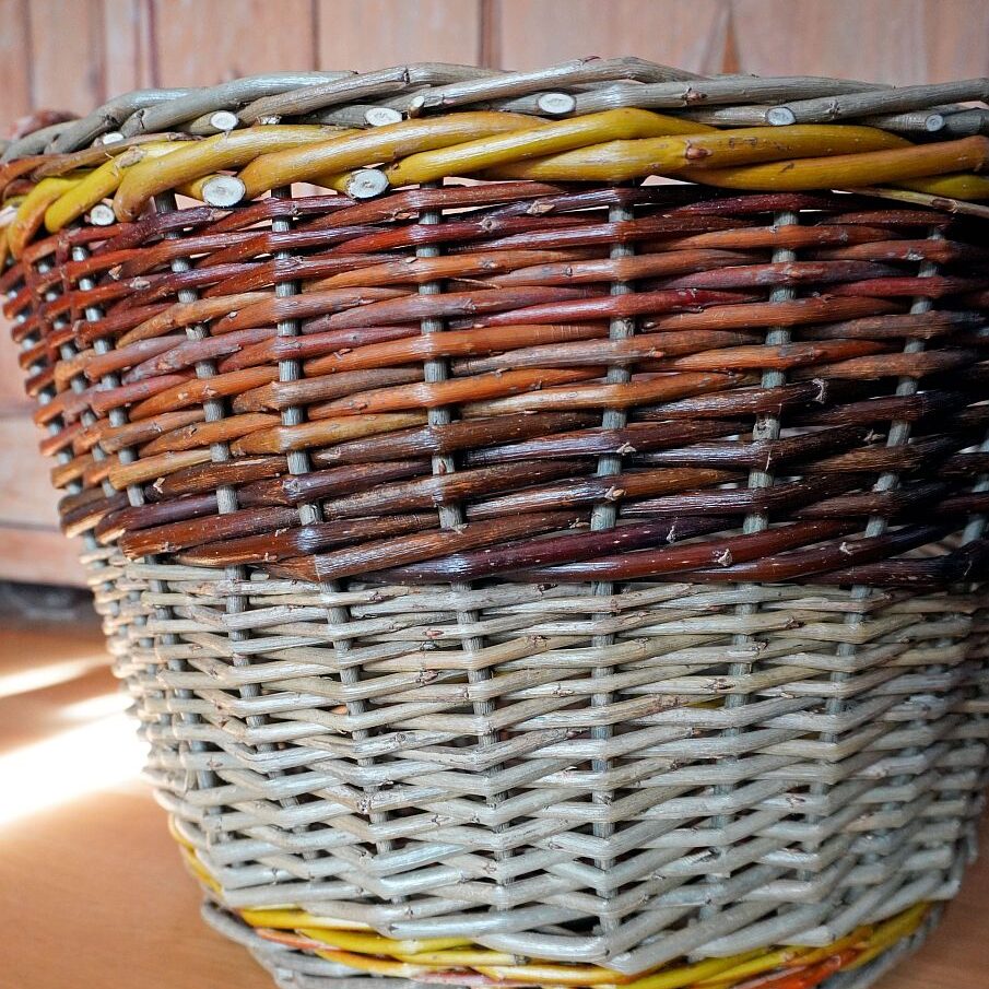 Holzkorb frische Kimme 2