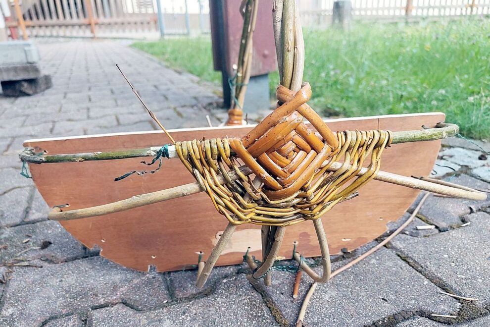 Aufbau Rahmenkorb 6